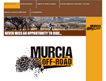 Tablet Screenshot of murciaoffroad.com